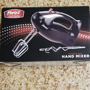 Parini Chrome Accent Hand Mixer